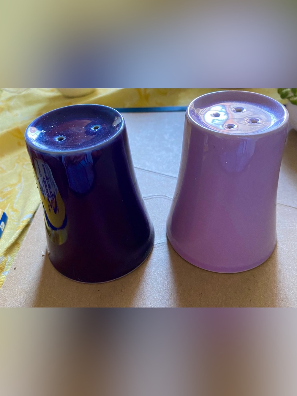 6 Vintage Salt & Pepper Collection. Pairs fully intact w/stoppers. Mid CenturyEC